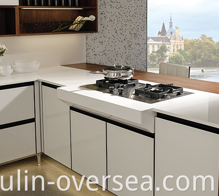 Modern minimalist style high quality home kitchen cabinet